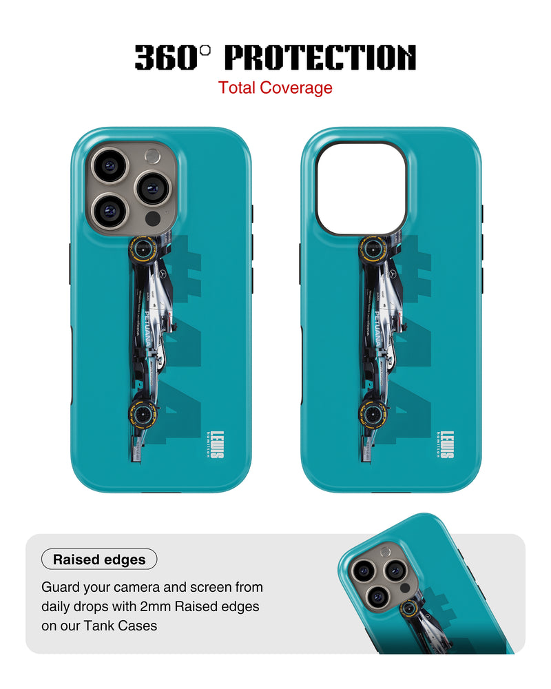 iPhone 15 Pro Tank Case | Formula 1 (Mercedes #44)