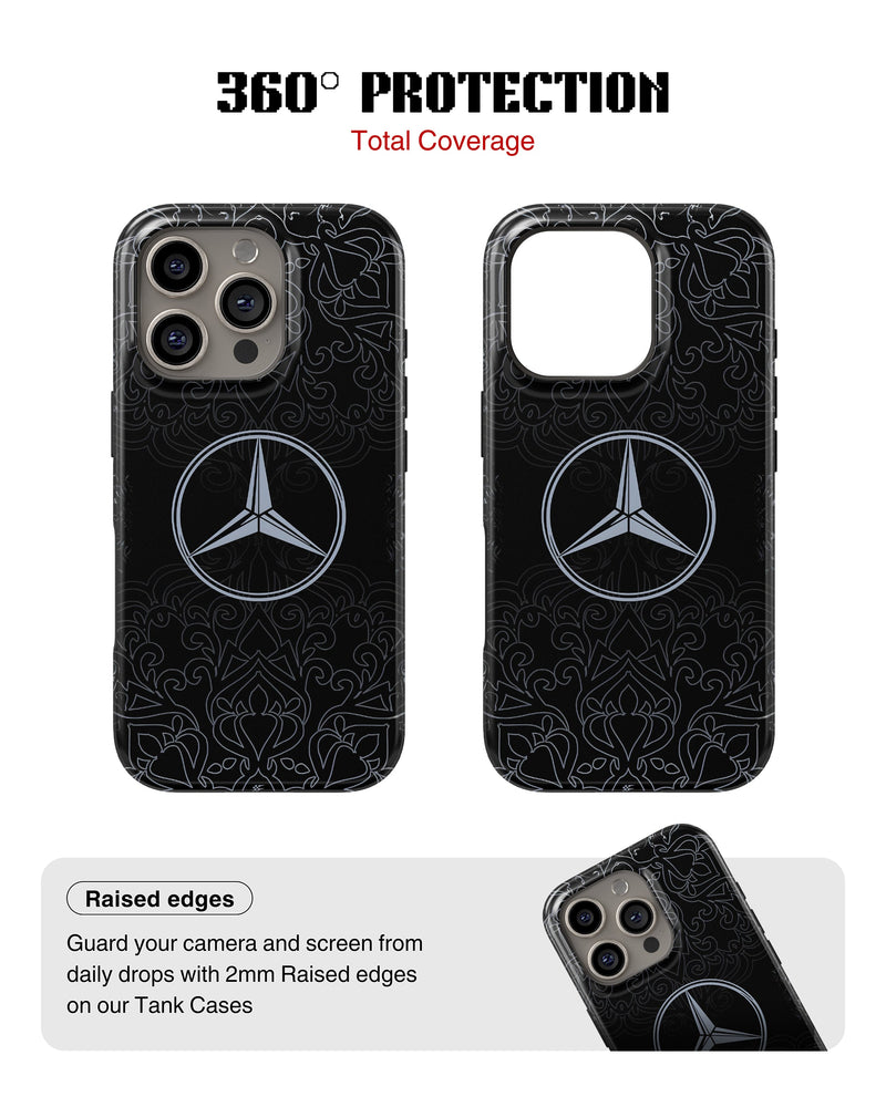 iPhone 15 Pro Max Tank Case | Sports Car (Mercedes Classics)
