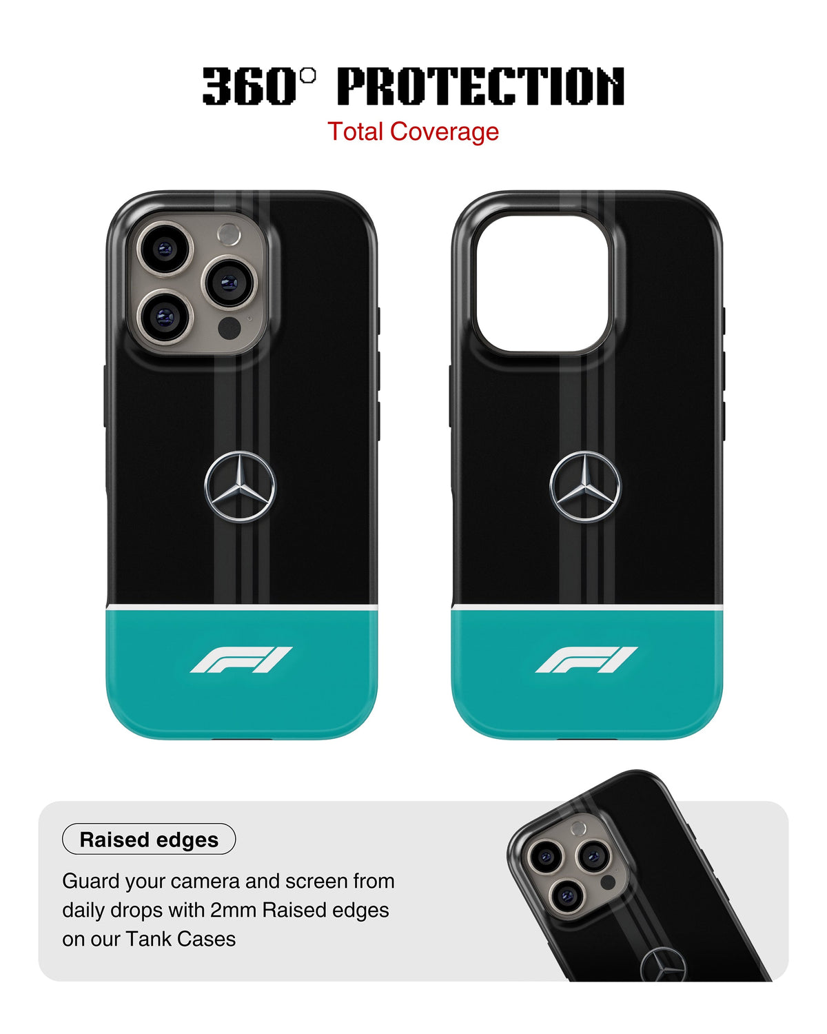 iPhone 12 Pro Tank Case | Formula 1 (Mercedes Originals)