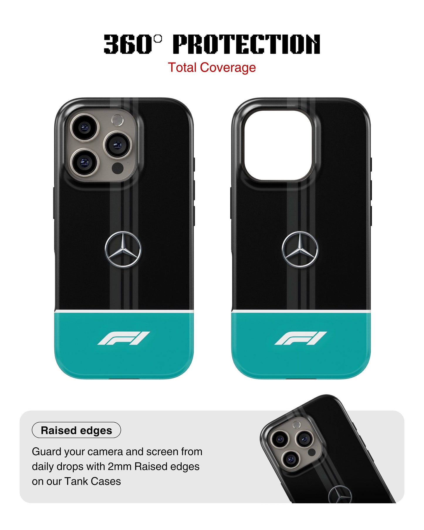 iPhone 12 Pro Tank Case | Formula 1 (Mercedes Originals)