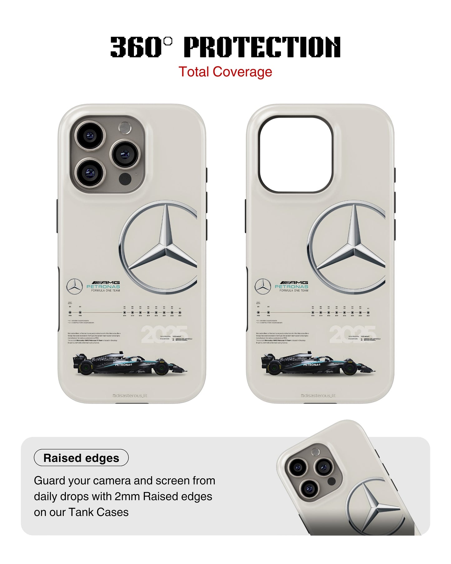 iPhone 12 Pro Max Tank Case | Formula 1 (Mercedes)