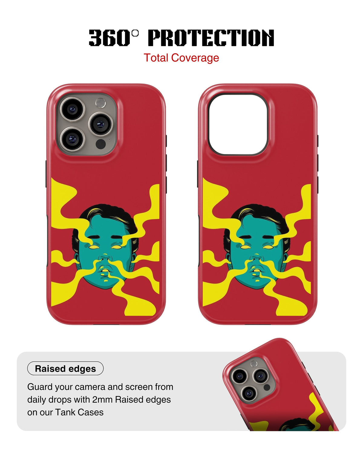 iPhone 12 Pro Tank Case | Modernism (Mind Melt)