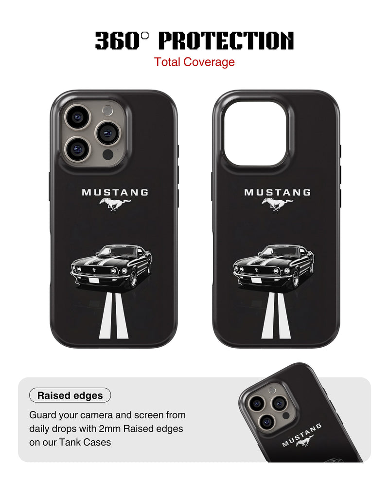 iPhone 15 Pro Tank Case | Sports Car (Mustang)