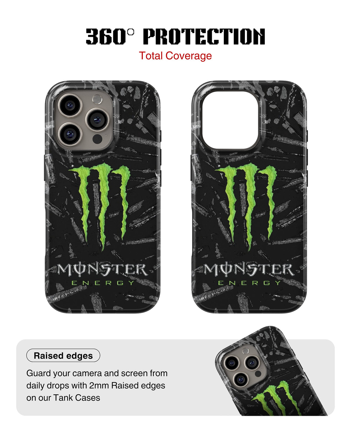 iPhone 12 Pro Tank Case | Modernism (Neon Beast)