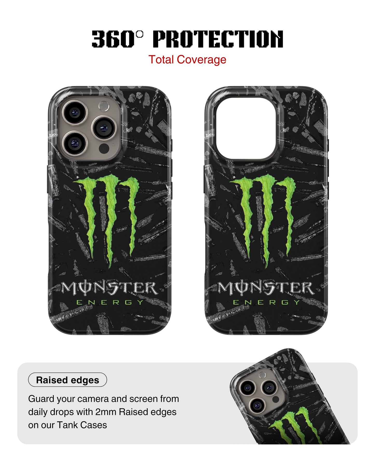 iPhone 12 Pro Tank Case | Modernism (Neon Beast)