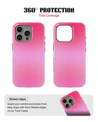 iPhone 15 Pro Max Tank Case | Girls Aesthetics (Pink Mist)