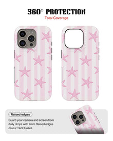 iPhone 14 Pro Max Tank Case | Girls Aesthetics (Pink Starlet)
