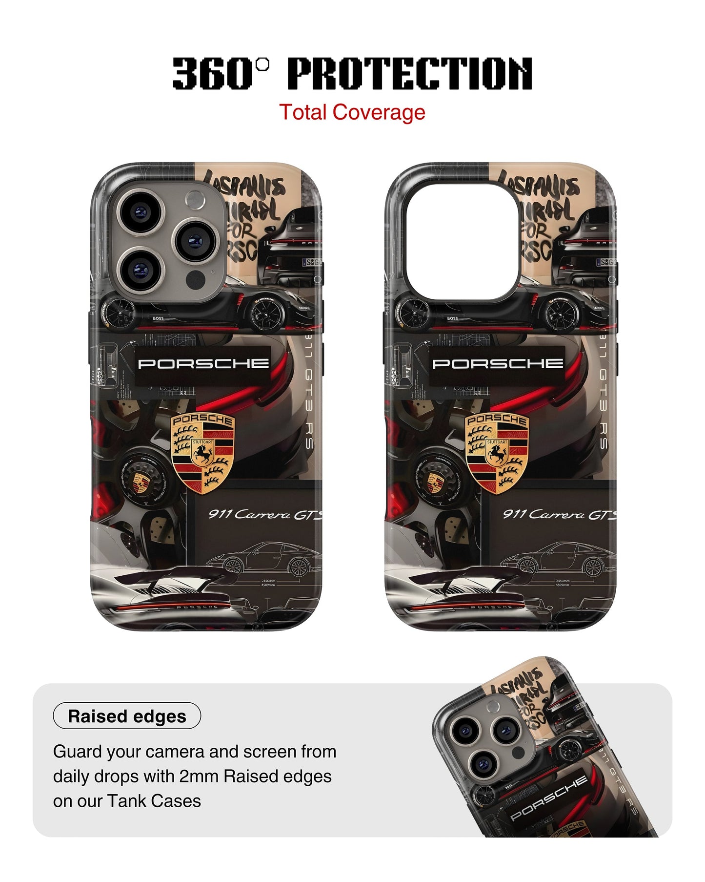 iPhone 14 Pro Max Tank Case | Sports Car (Porsche Originals)