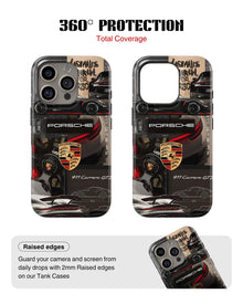 iPhone 14 Pro Max Tank Case | Sports Car (Porsche Originals)