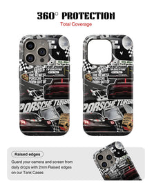 iPhone 15 Pro Max Tank Case | Sports Car (Porsche Sports Classics)