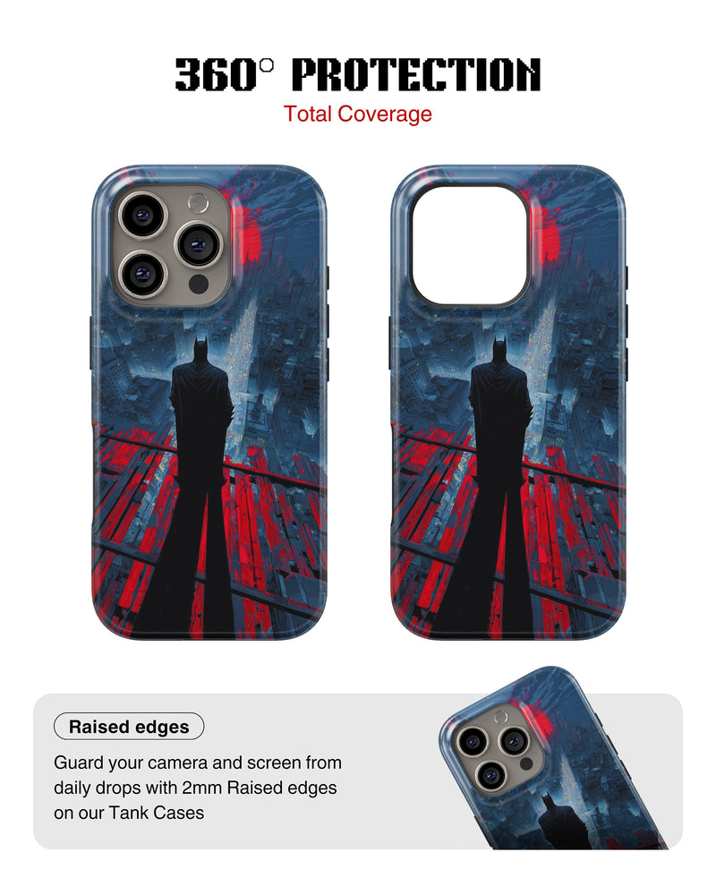 iPhone 13 Pro Tank Case | Superhero (Red Horizon)