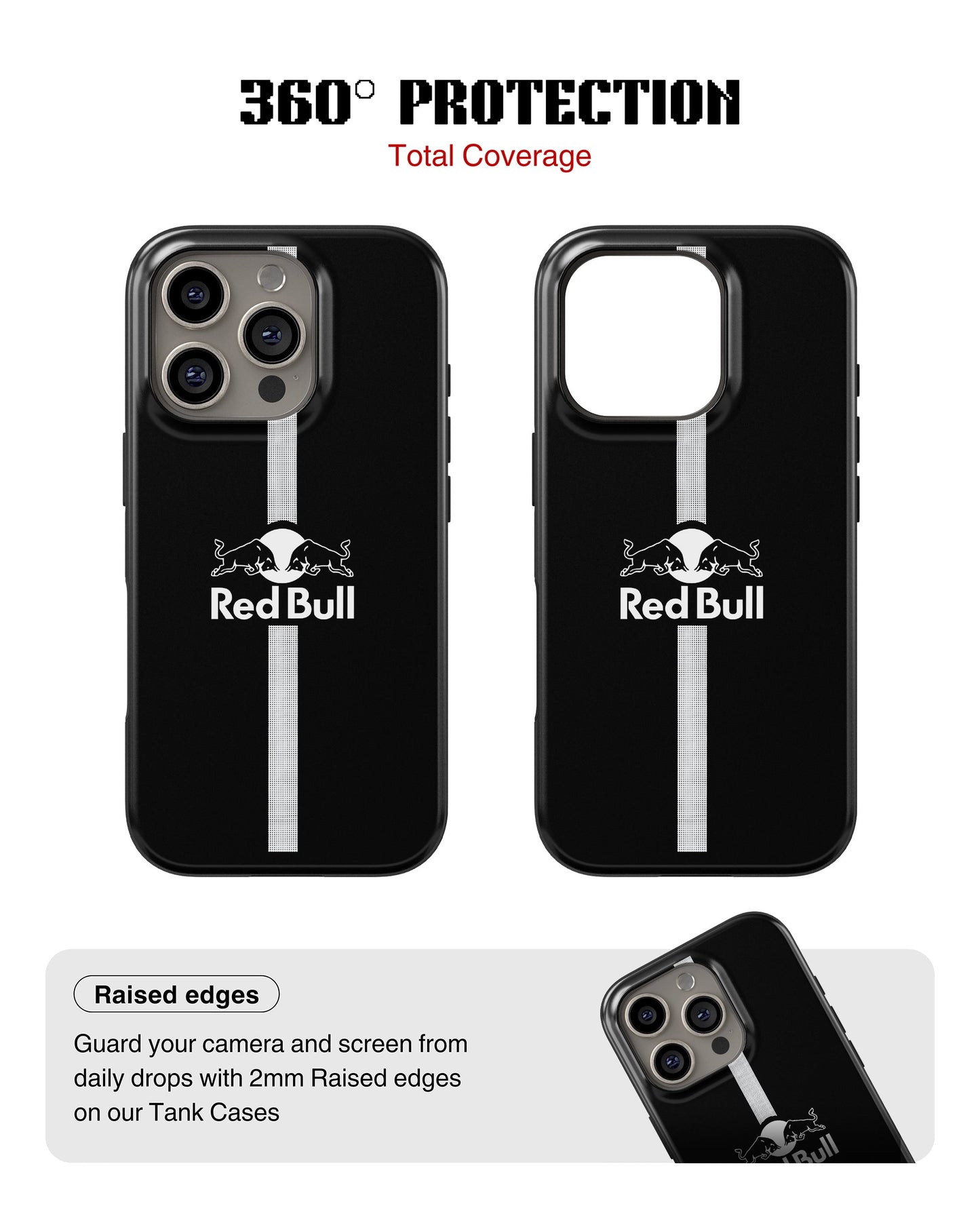 iPhone 15 Pro Max Tank Case | Formula 1 (Redbull Logo)