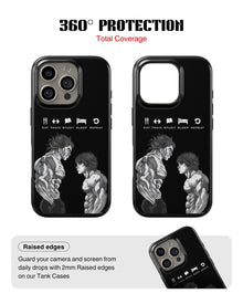 iPhone 14 Pro Max Tank Case | Anime (Relentless)