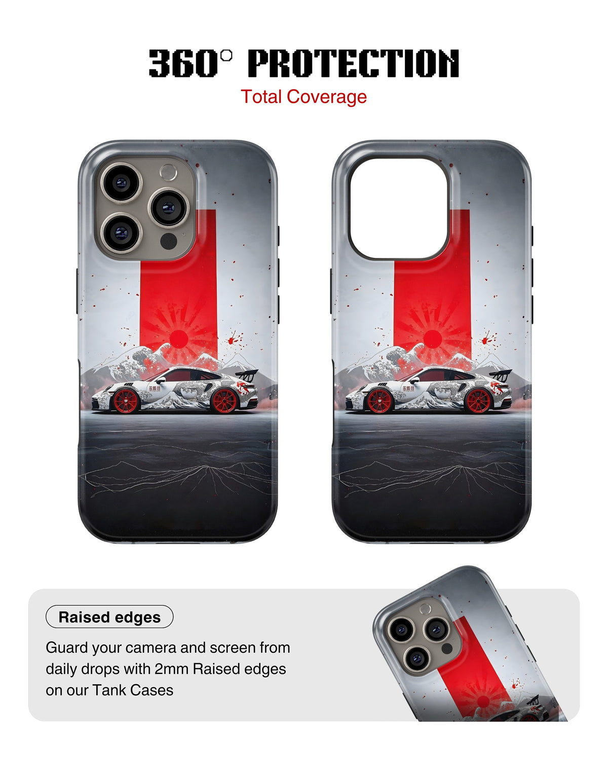 iPhone 13 Pro Tank Case | Sports Car (Rising Apex)