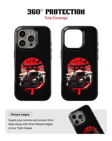 iPhone 15 Pro Max Tank Case | Sports Car (Rising Sun)