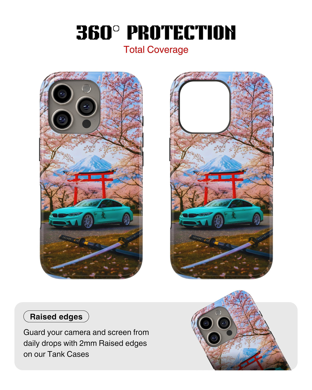 iPhone 13 Pro Tank Case | Sports Car (Sakura Run)