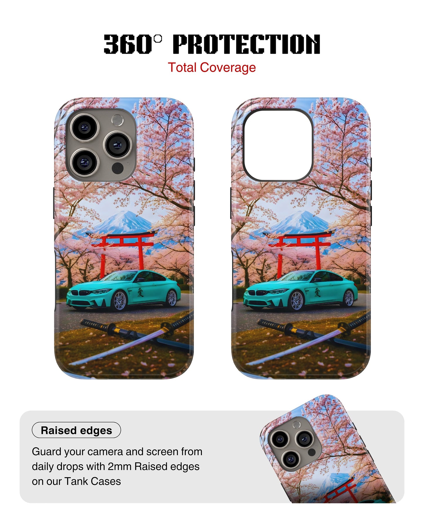 iPhone 14 Pro Tank Case | Sports Car (Sakura Run)