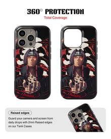 iPhone 14 Pro Max Tank Case | Anime (Silent Itachi)