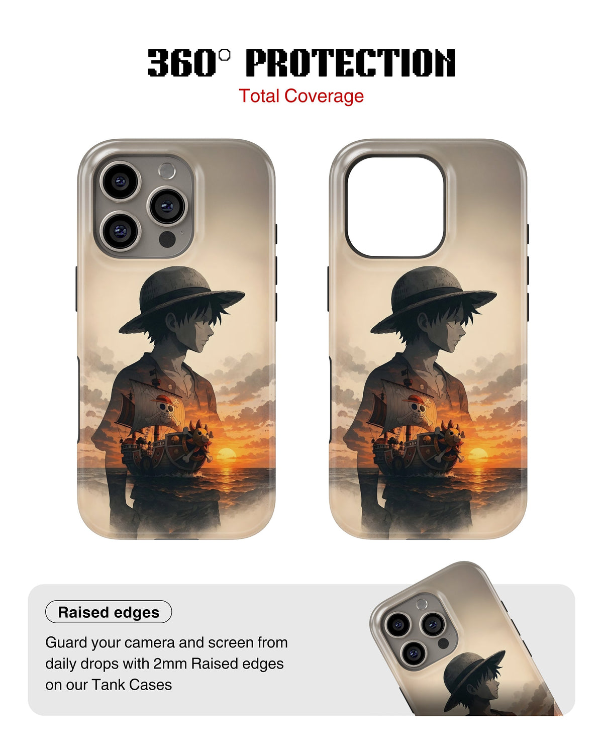 iPhone 13 Pro Tank Case | Anime (Sunset Voyager)