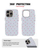 iPhone 15 Pro Max Tank Case | Girls Aesthetics (Sweet Stripes)