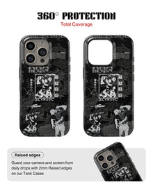 iPhone 15 Pro Max Tank Case | Anime (Toji Fushiguro)