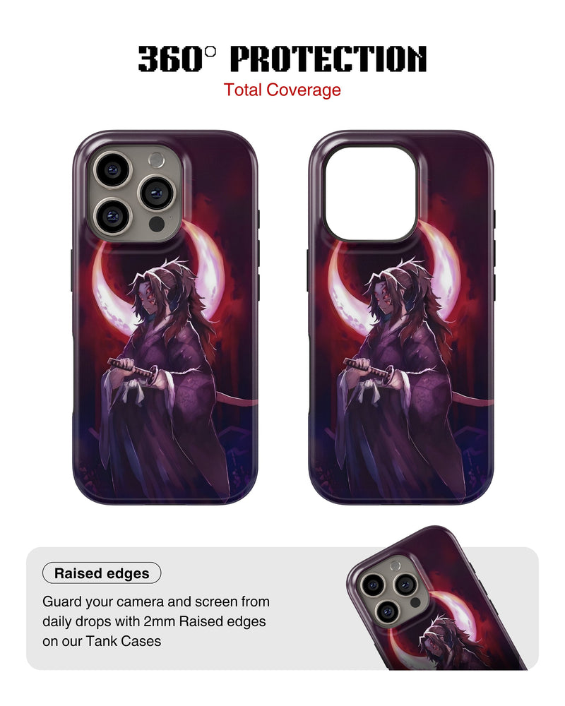 iPhone 14 Pro Tank Case | Anime (Upper Moon One)