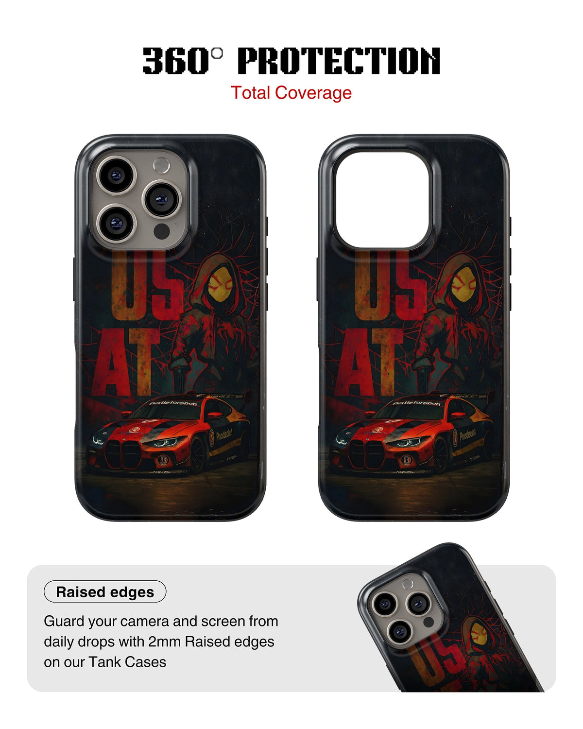 iPhone 12 Pro Tank Case | Sports Car (Urban Outlaw)
