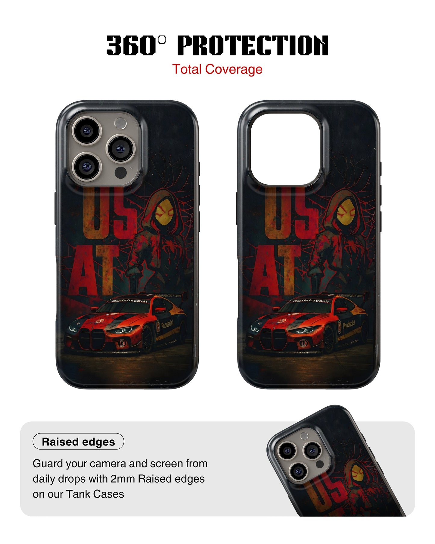 iPhone 13 Pro Max Tank Case | Sports Car (Urban Outlaw)