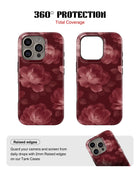 iPhone 14 Pro Max Tank Case | Girls Aesthetics (Velvet Bloom)