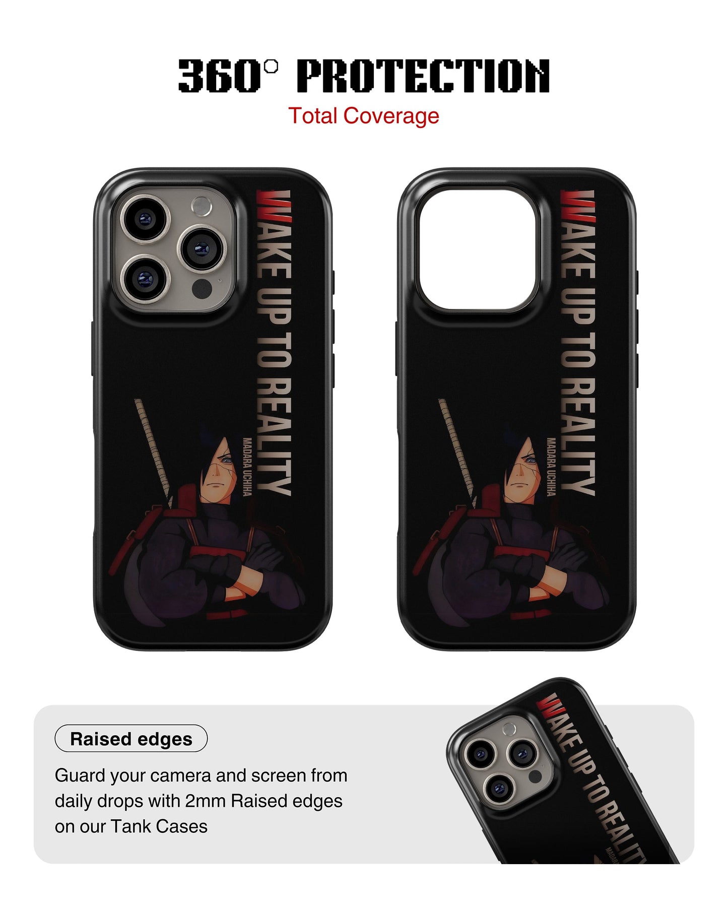 iPhone 14 Pro Max Tank Case | Anime (Wake up to Reality)