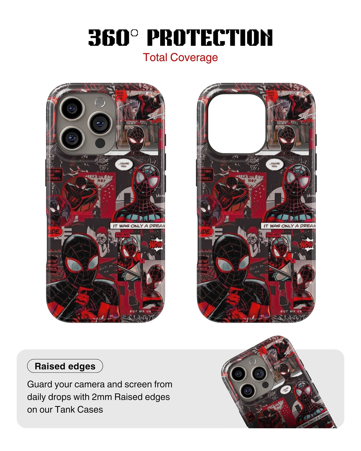 iPhone 13 Pro Tank Case | Superhero (Web Chaos)