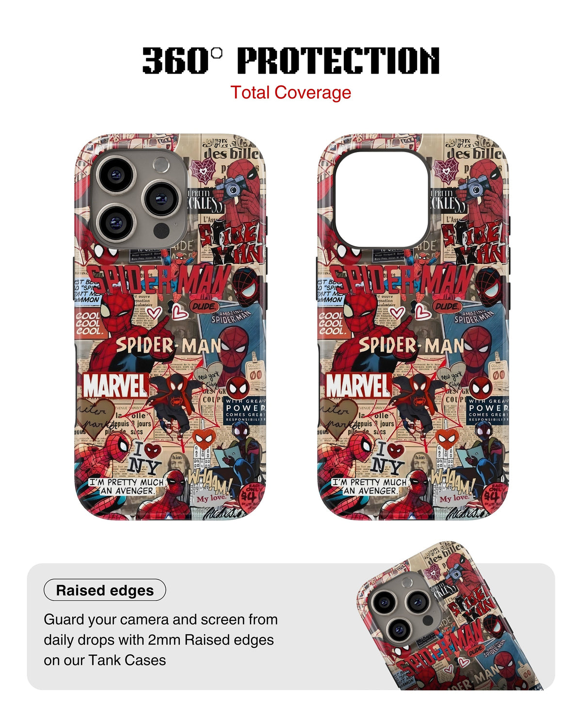 iPhone 12 Pro Tank Case | Superhero (Web Diaries)