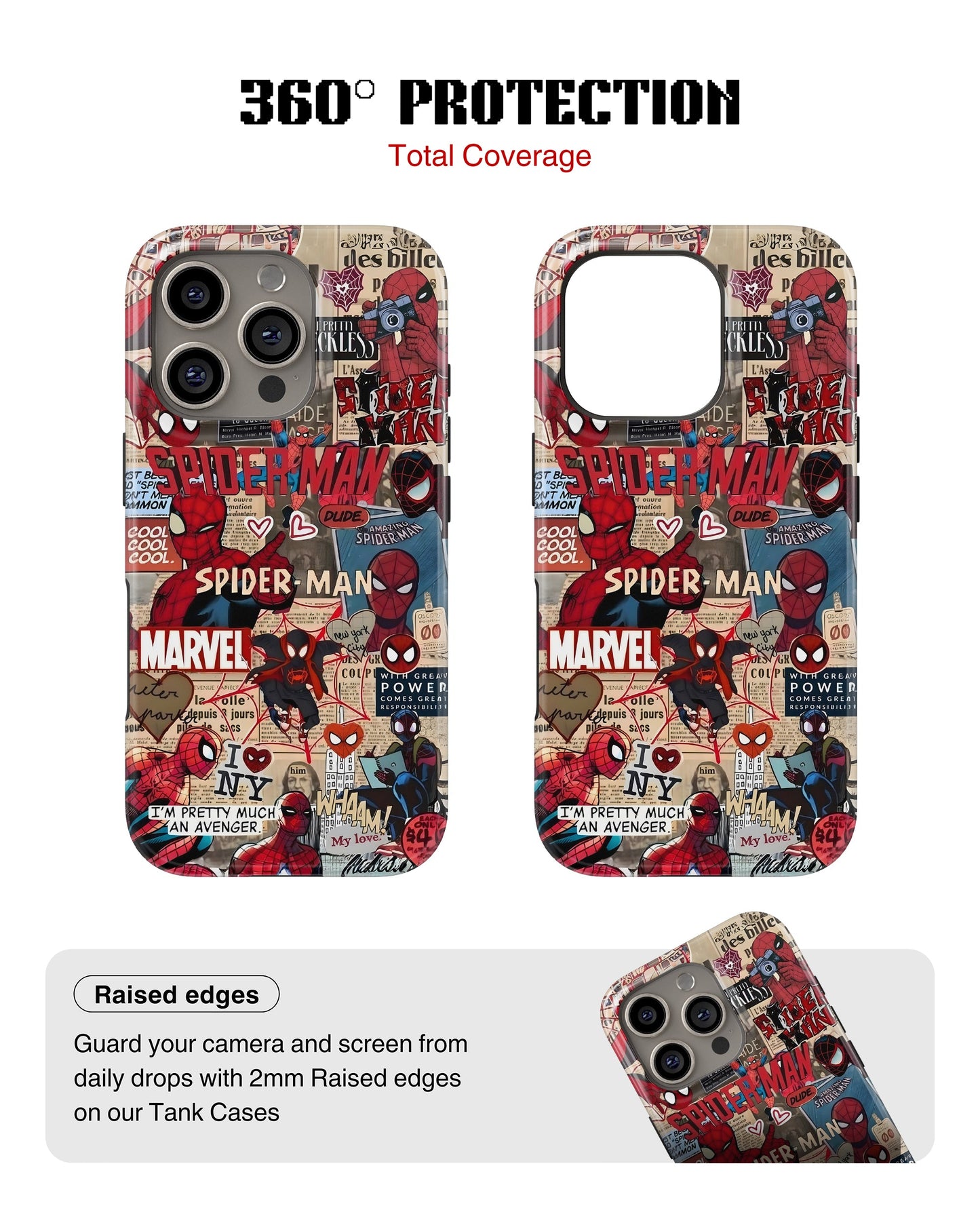 iPhone 12 Pro Tank Case | Superhero (Web Diaries)