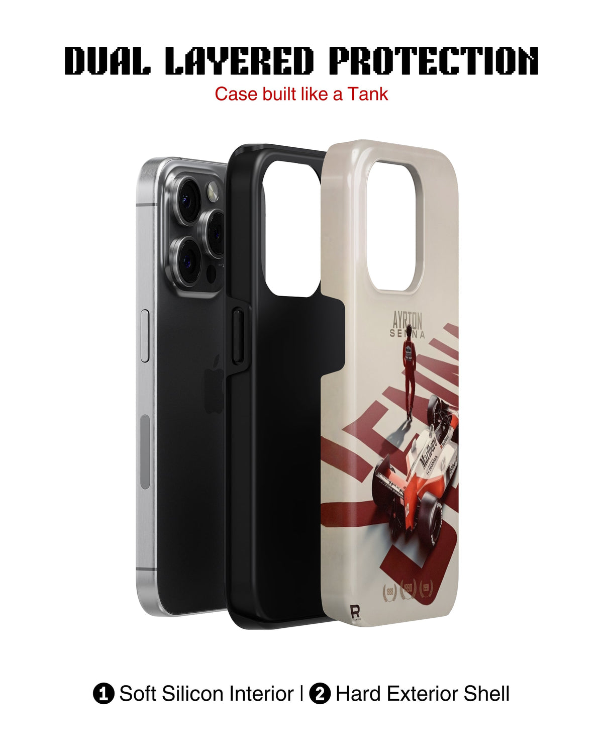 iPhone 16 Pro Tank Case | Formula 1 (Ayrton Senna)