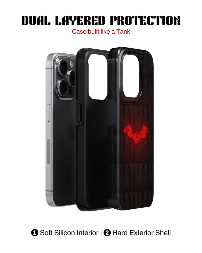 iPhone 17 Pro Tank Case | Superhero (Crimson Signal)