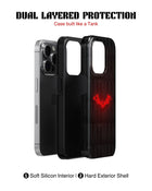 iPhone 16 Pro Tank Case | Superhero (Crimson Signal)