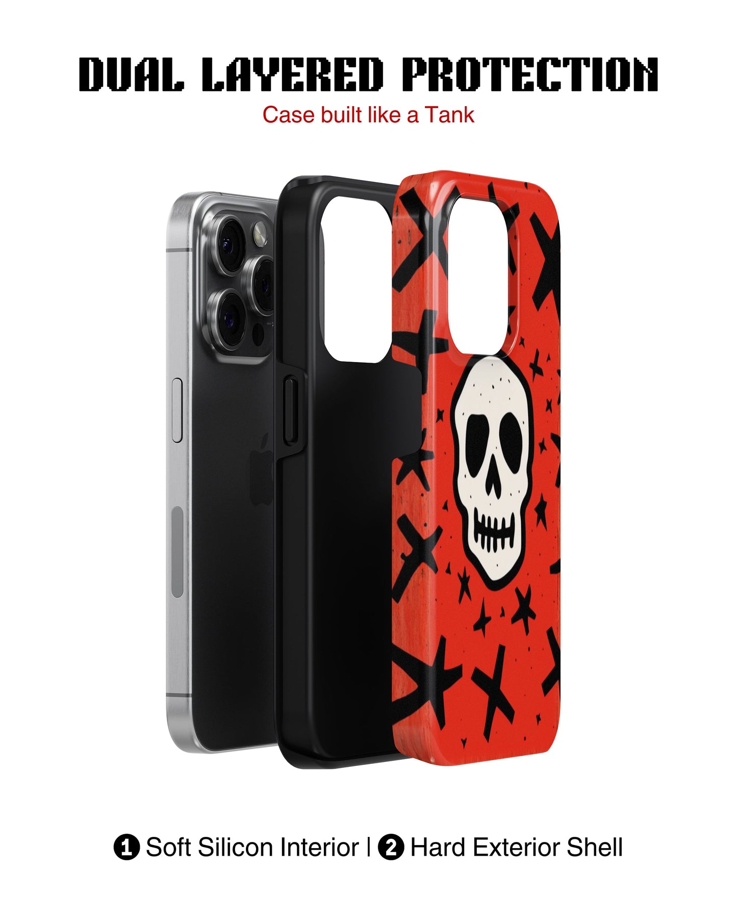 iPhone 13 Pro Tank Case | Modernism (Dead Stars)