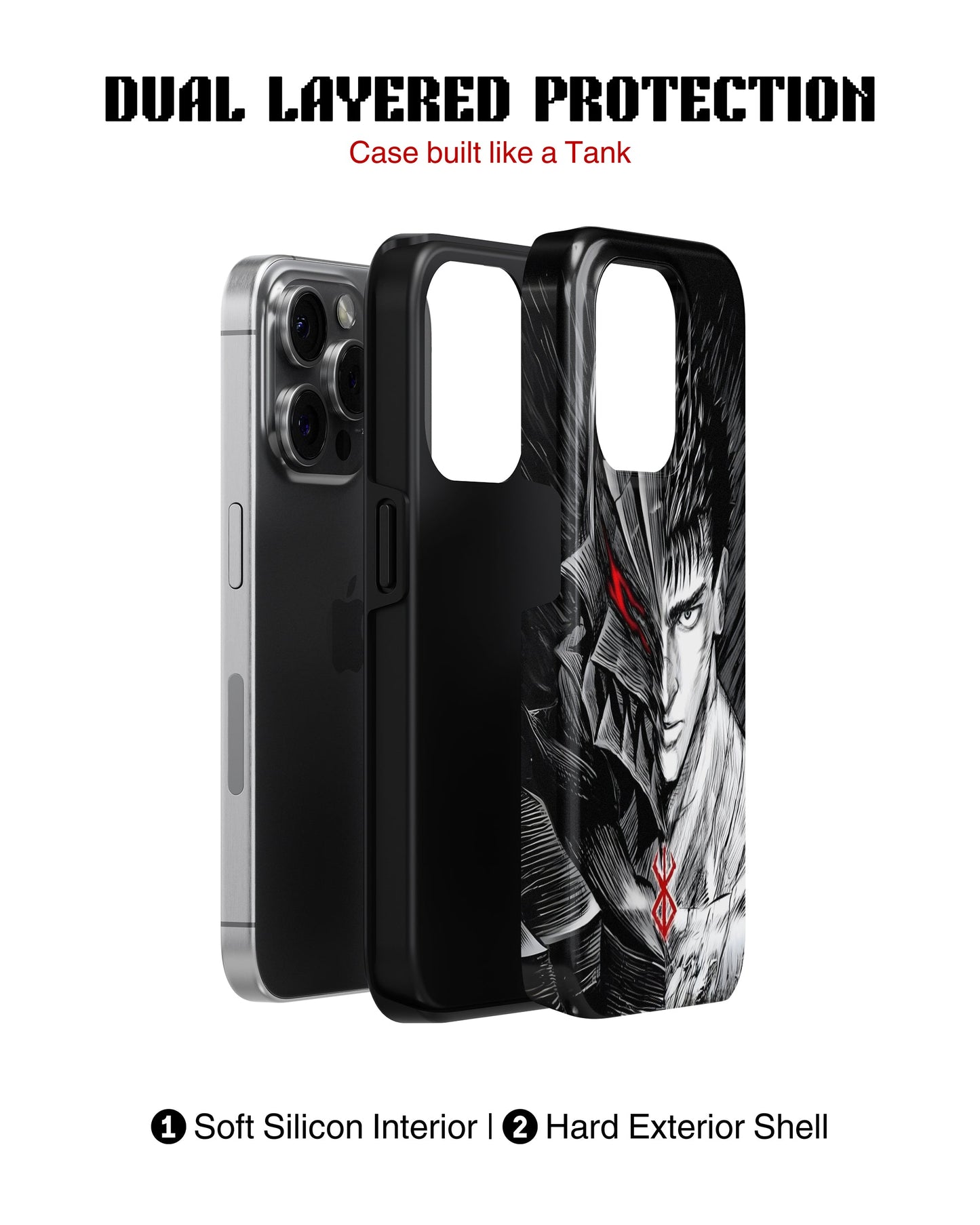 iPhone 16 Pro Max Tank Case | Anime (Fatebound)