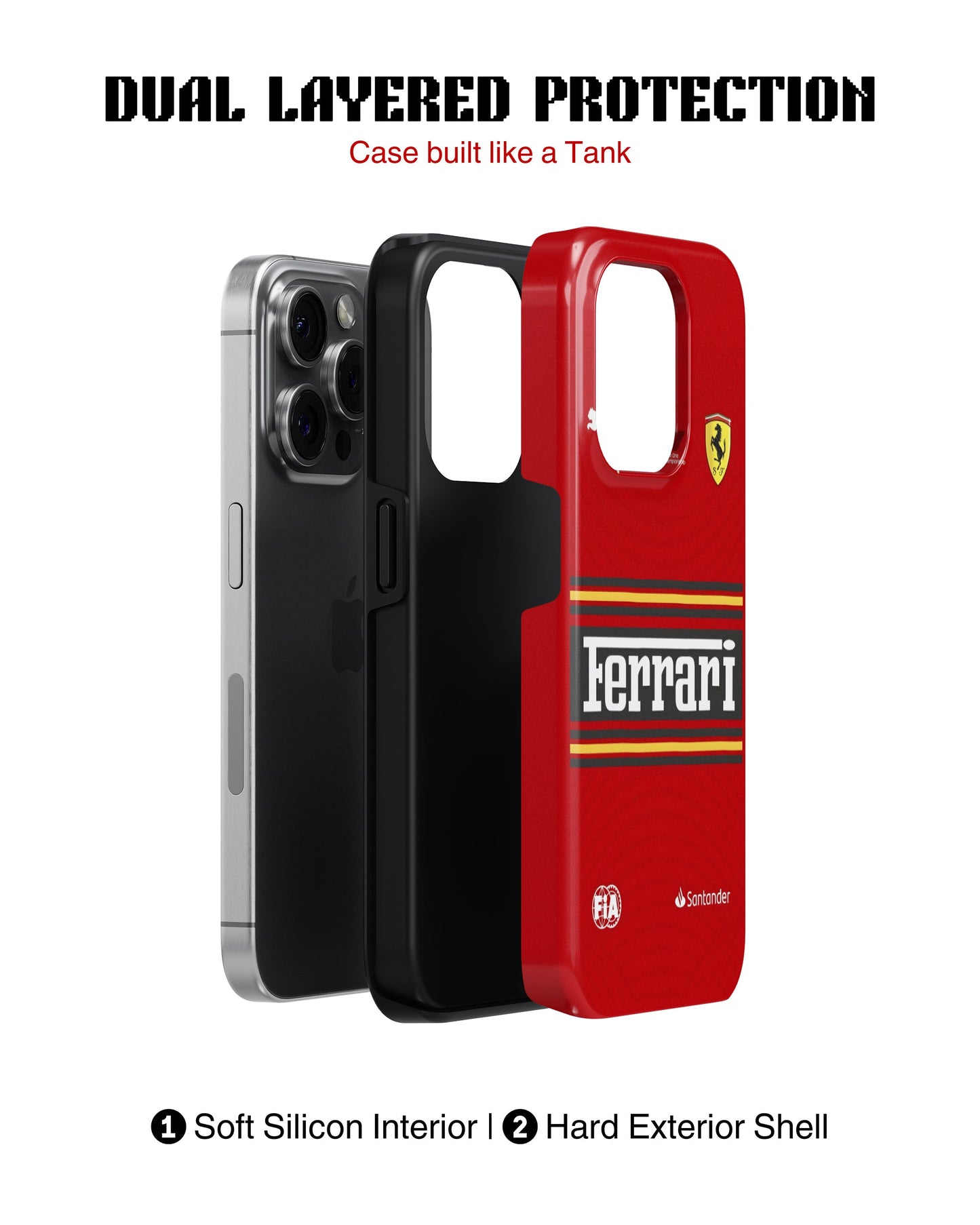 iPhone 13 Pro Tank Case | Formula 1 (Ferrari F1)
