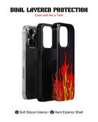 iPhone 13 Pro Max Tank Case | Modernism (Hellfire)