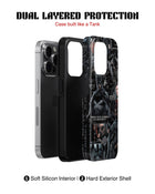 iPhone 14 Pro Max Tank Case | Superhero (Knightfall)