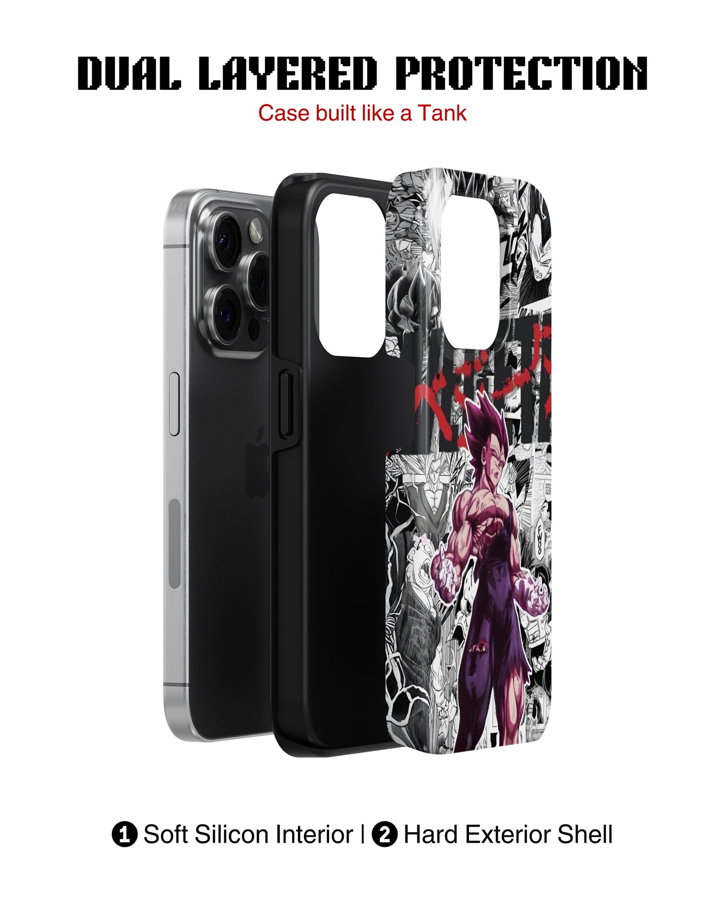 iPhone 13 Pro Tank Case | Anime (Limit Breaker)