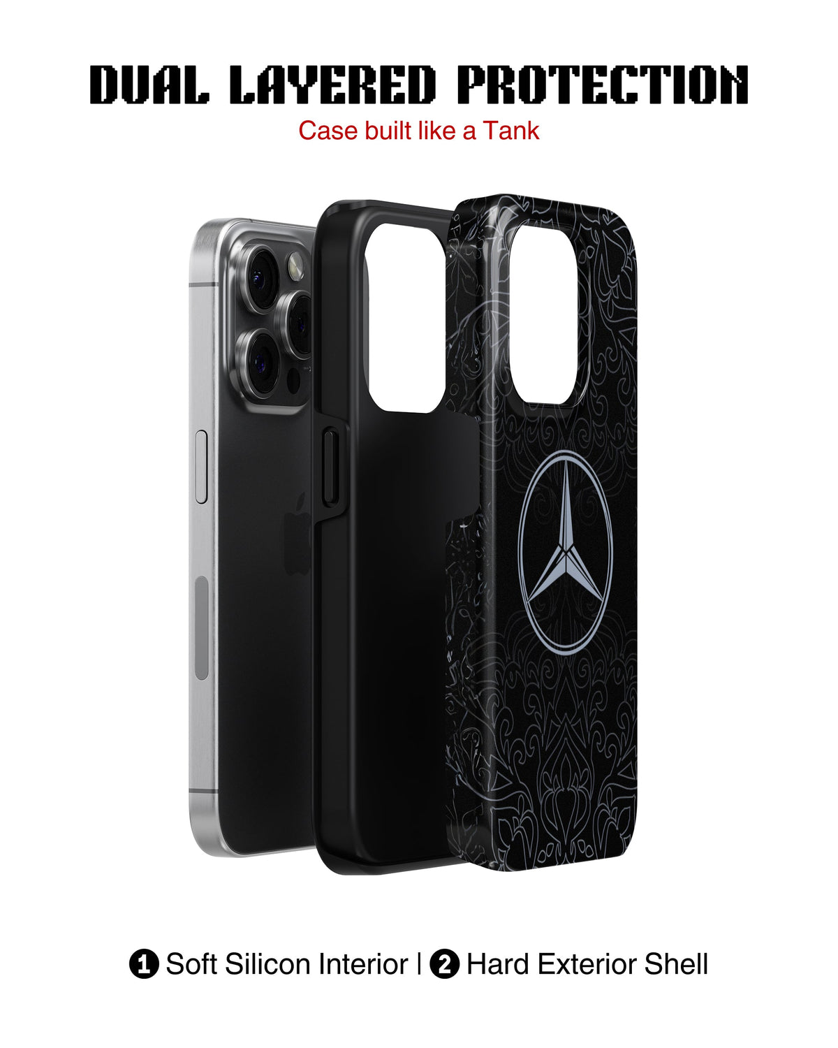 iPhone 17 Pro Tank Case | Sports Car (Mercedes Classics)
