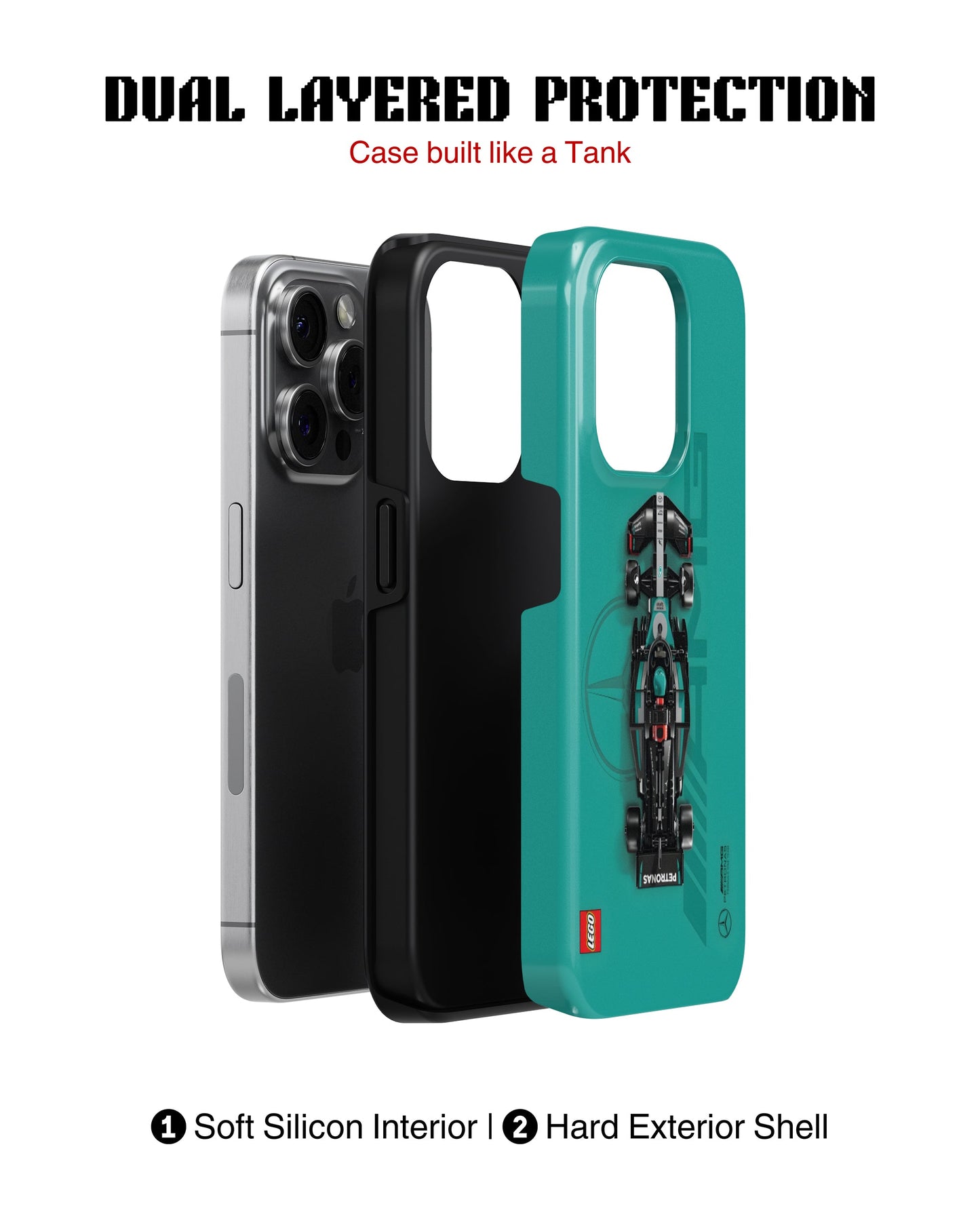 iPhone 13 Pro Tank Case | Formula 1 (Mercedes F1)