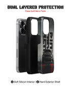 iPhone 17 Pro Max Tank Case | Sports Car (Midnight Kanji)