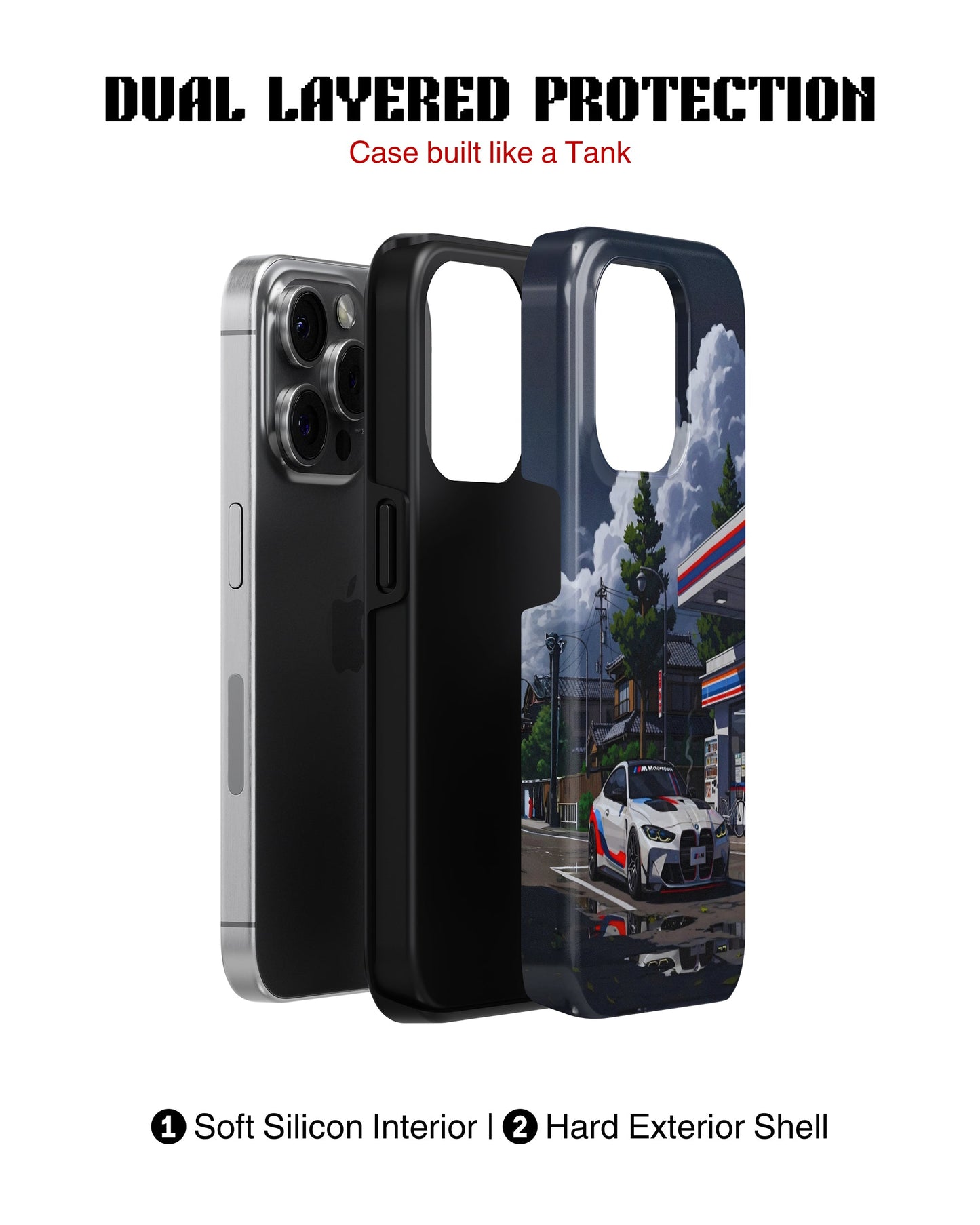 iPhone 13 Pro Tank Case | Sports Car (Moto GP)