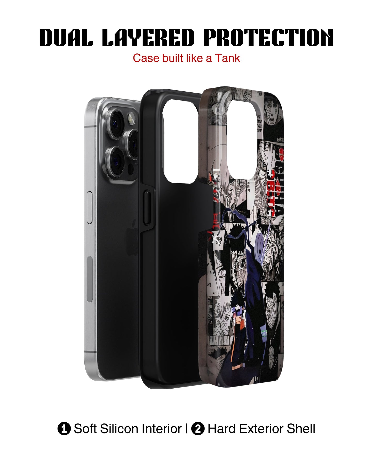 iPhone 14 Pro Tank Case | Anime (Obito)