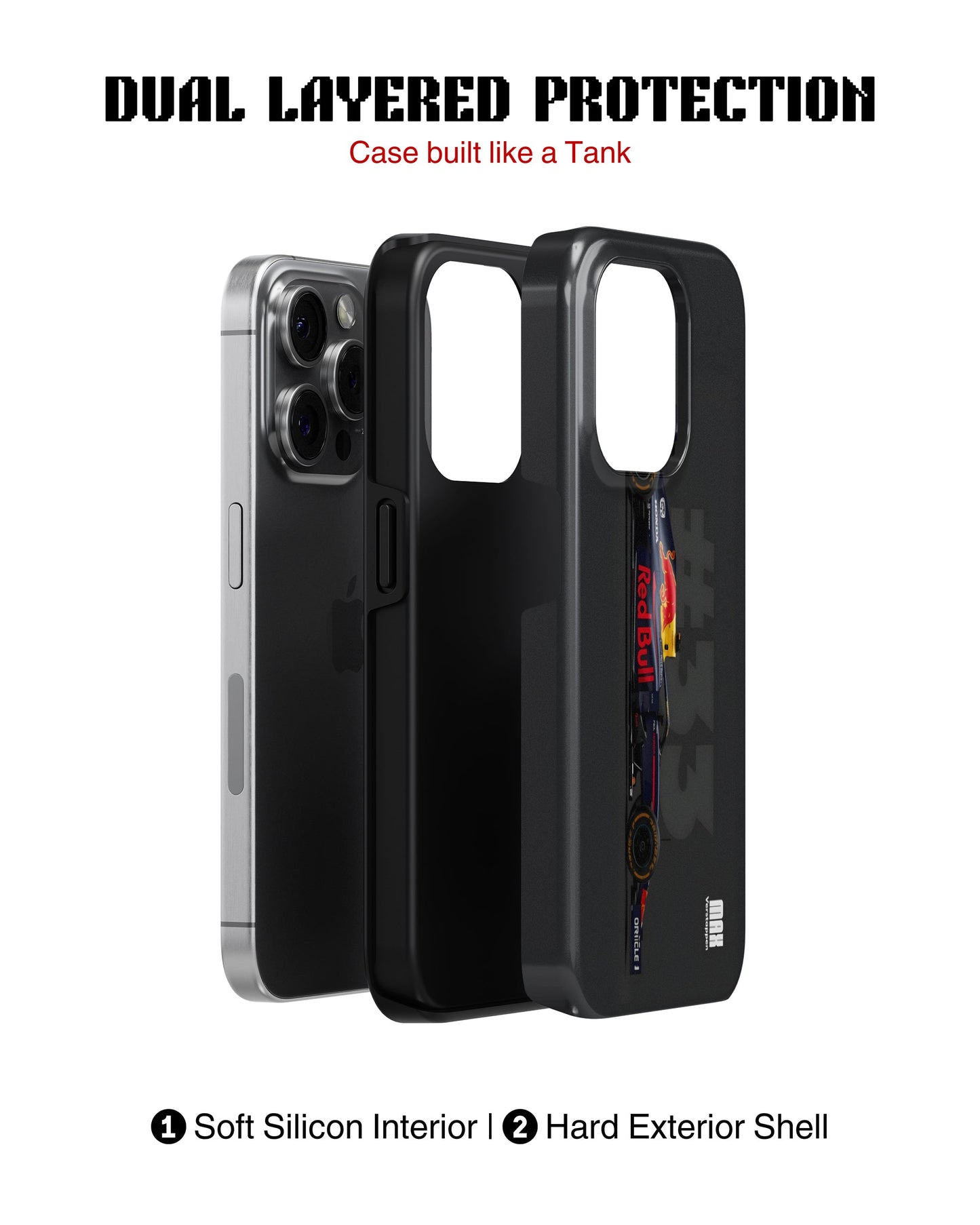 iPhone 16 Pro Tank Case | Formula 1 (Redbull #33)