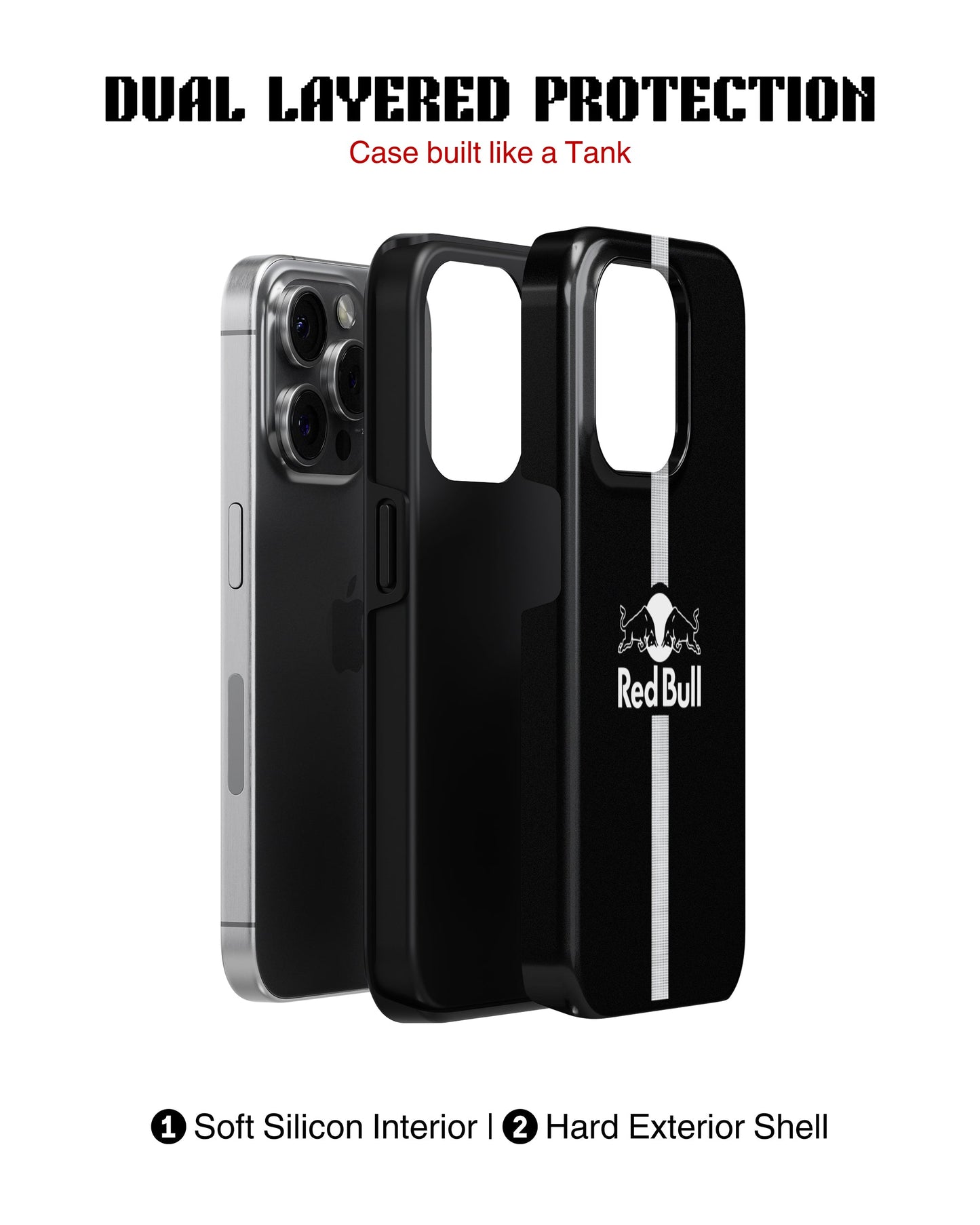 iPhone 13 Pro Tank Case | Formula 1 (Redbull Logo)