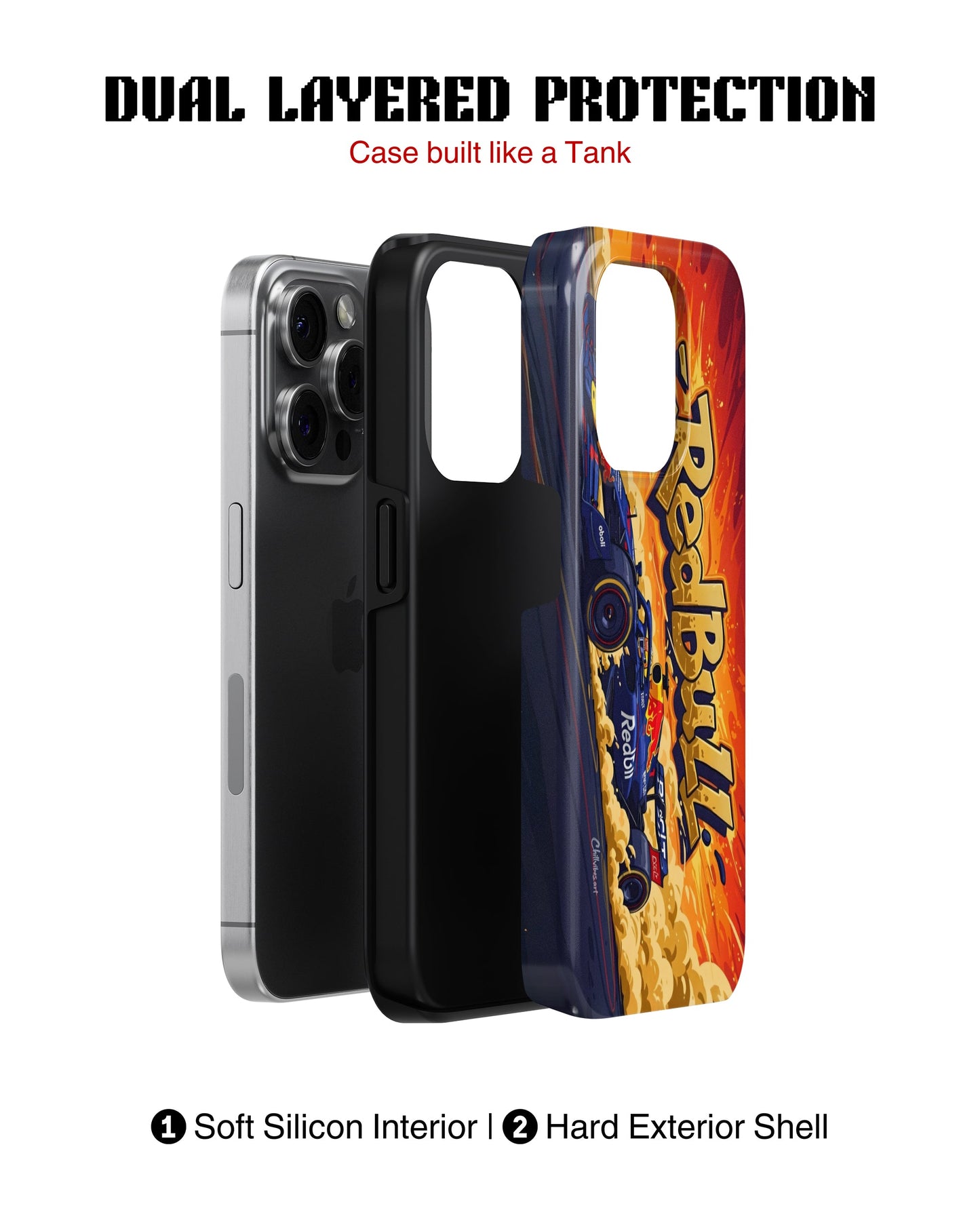iPhone 12 Pro Max Tank Case | Formula 1 (Redbull Poster)
